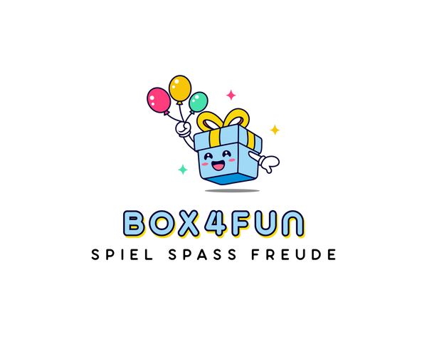 Box4Fun Logo - Spiel, Spass & Freude